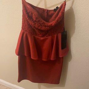 Peplum dress